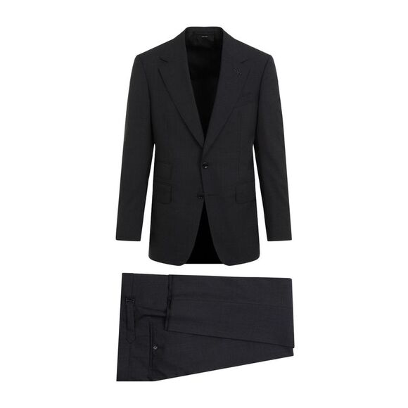 Shelton Grey Wool Suit - Picture 1 of 4
